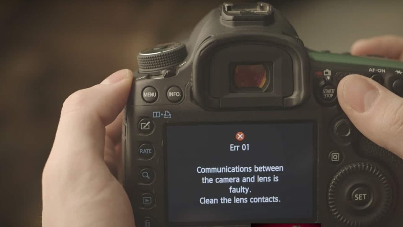Kode Error Kamera Canon